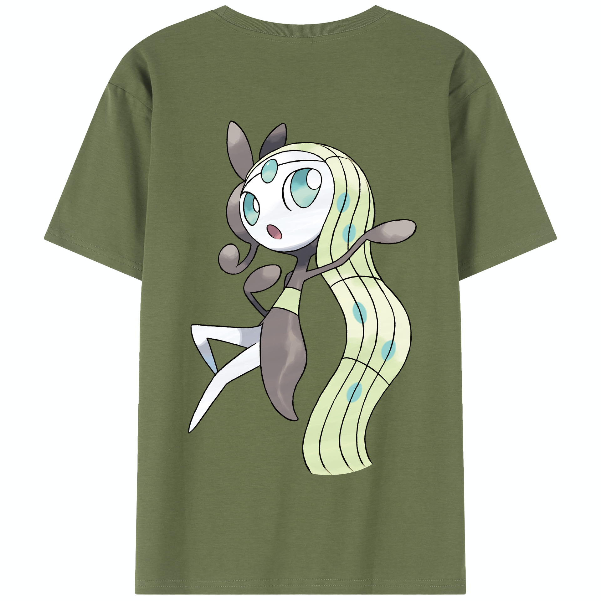 （画像用） ポケットモンスター Pokémon 綿100％半袖Tシャツ（背面プリント）